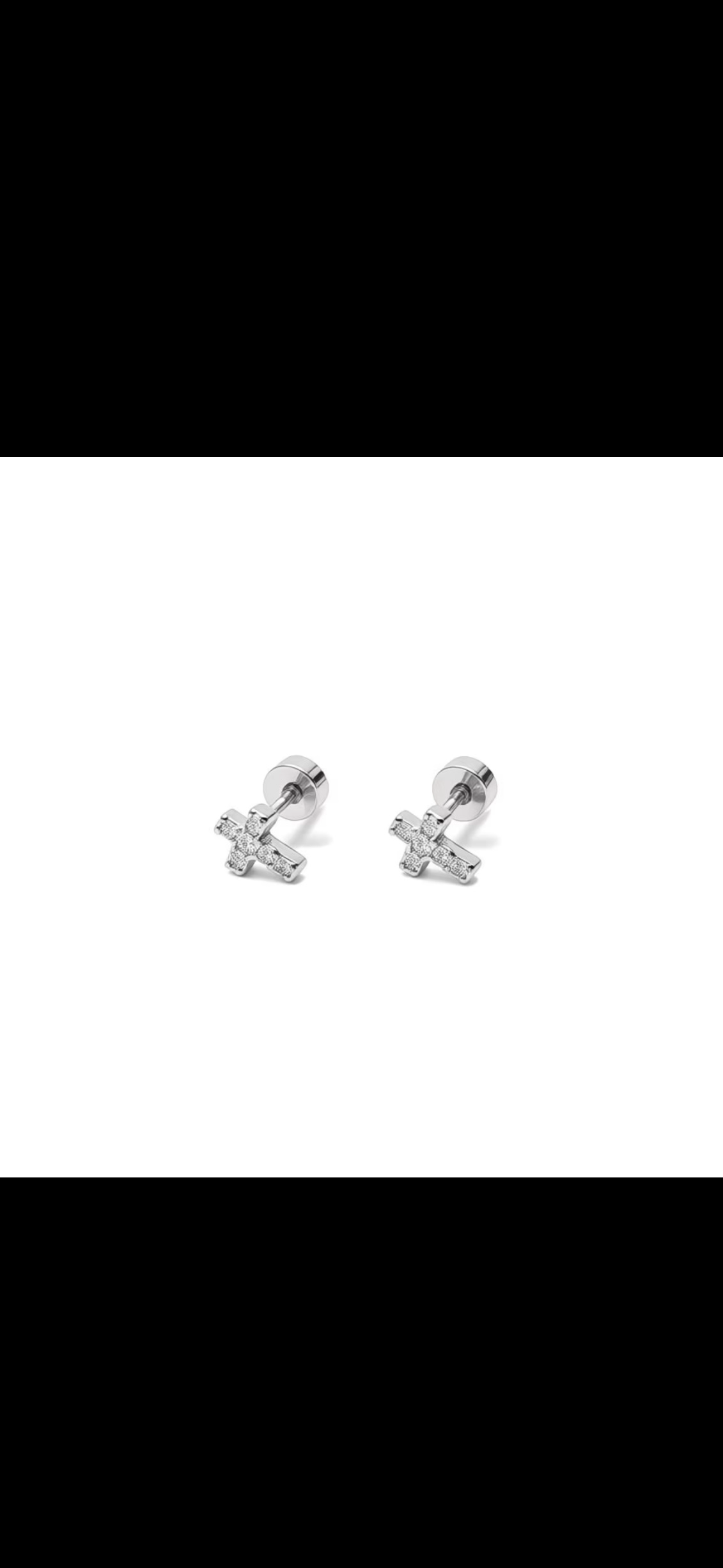 HEAVENLY SIGN - Cross Earrings