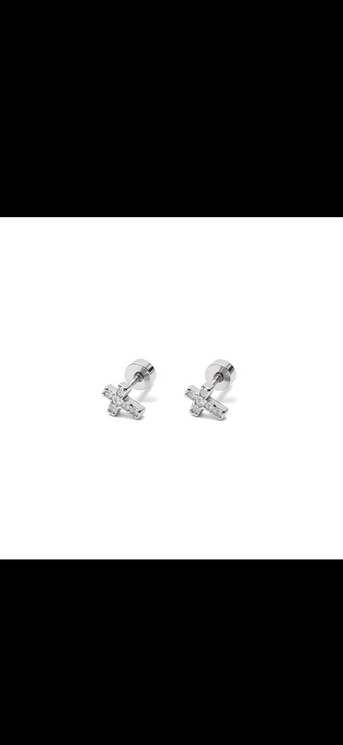 HEAVENLY SIGN - Cross Earrings
