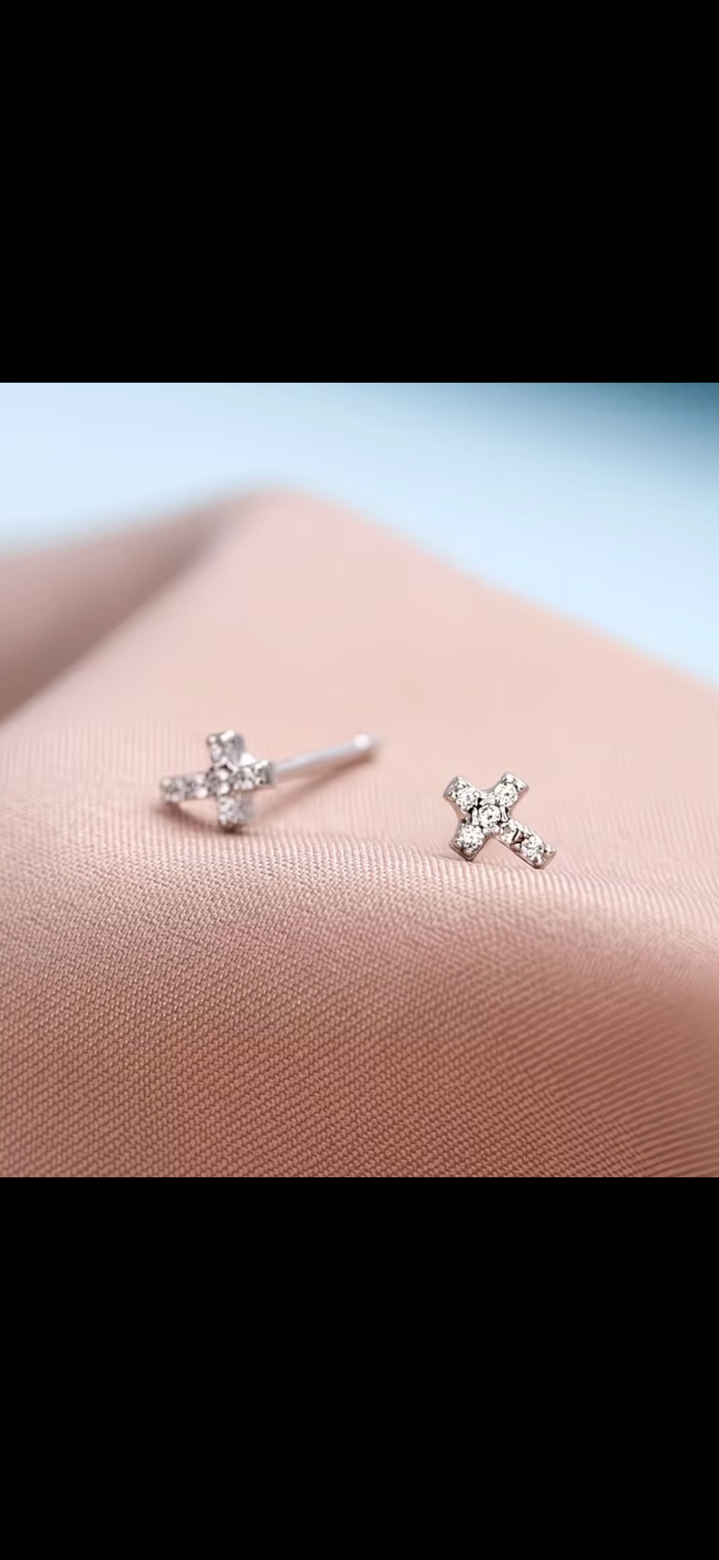 HEAVENLY SIGN - Cross Earrings