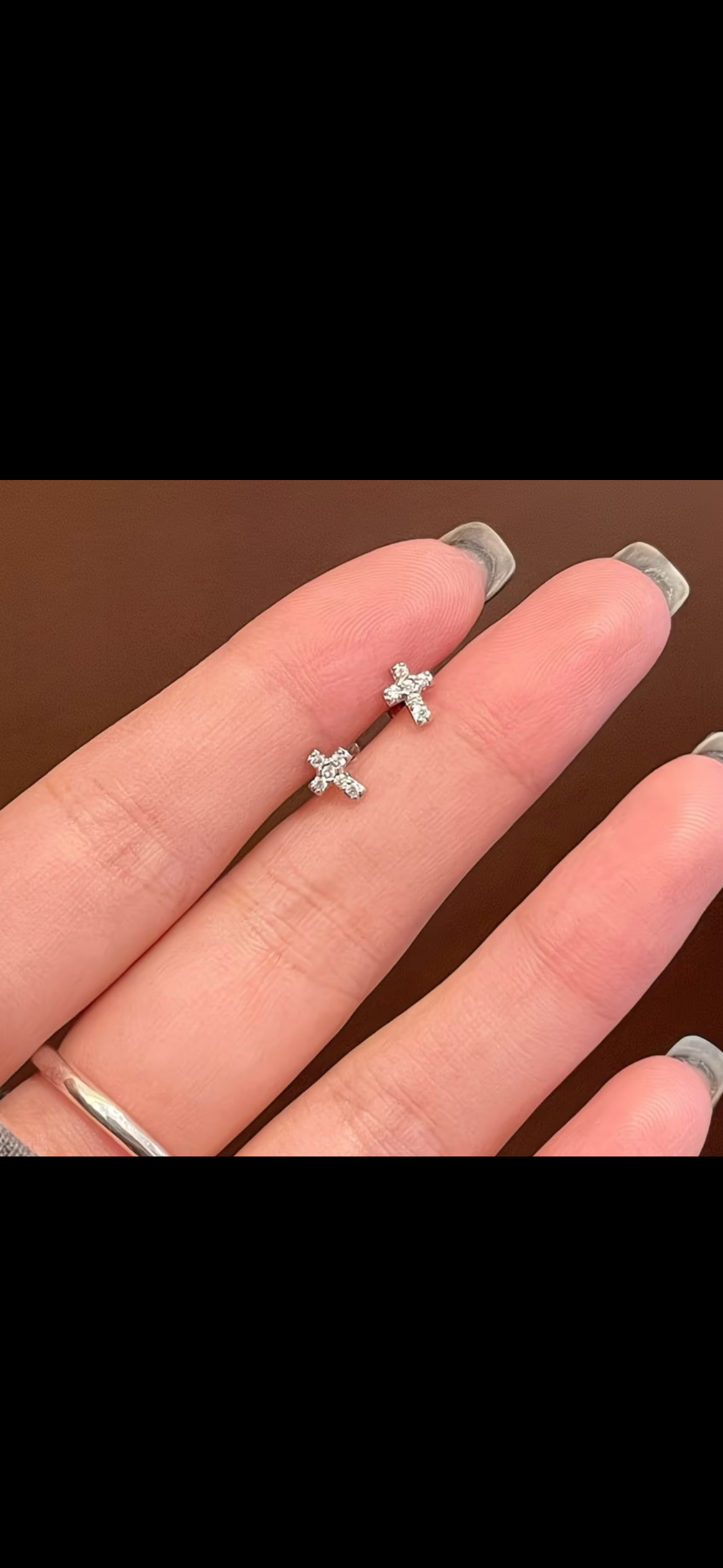 HEAVENLY SIGN - Cross Earrings